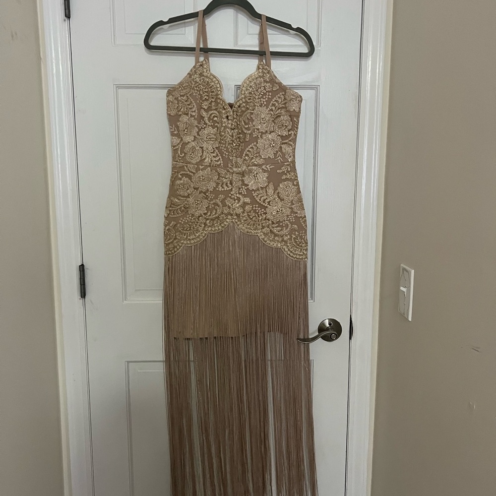 Elliatt brown long dress
